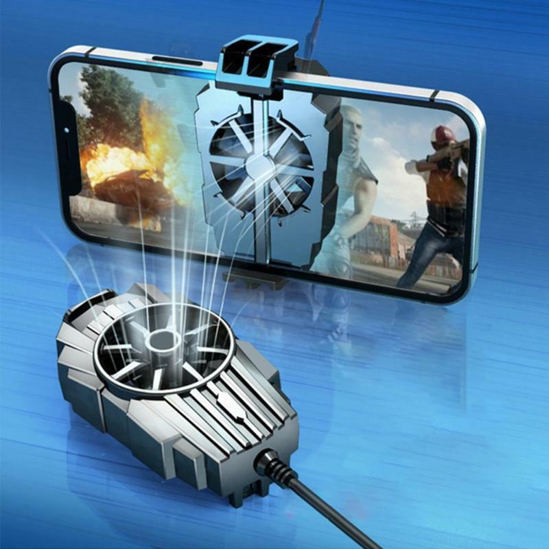 Mobile Phone Live Broadcast Gaming Radiator Back Clamp Cooler Cooling Fan Holder