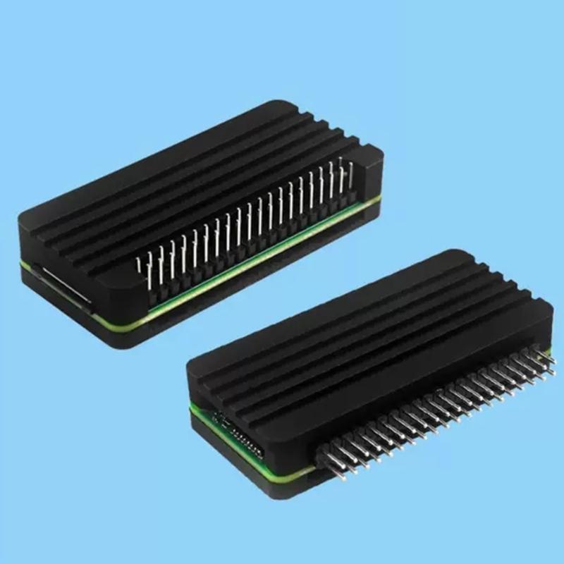 Robust Aluminum Case for Raspberry Pi Zero 2 W Enclosure Easy Access Ports Shell