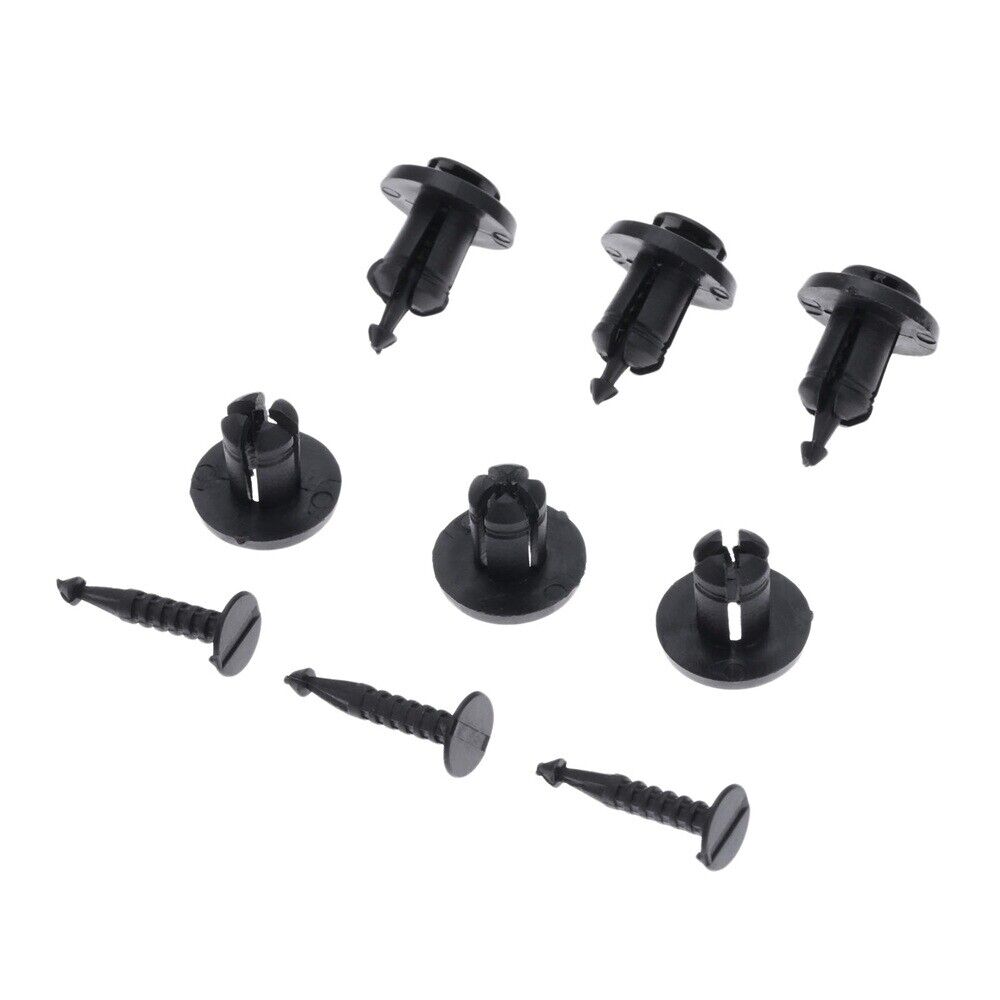 50x Auto Car Fixing Clips Bumper Fender Screws Trim Panel Fit for Megane Laguna
