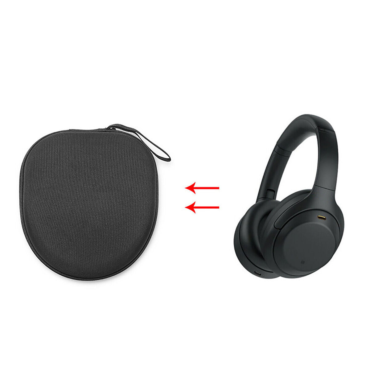 Carry Storage Bag Case Protective Cover for SONY WH-1000XM4 Wireless Headphones