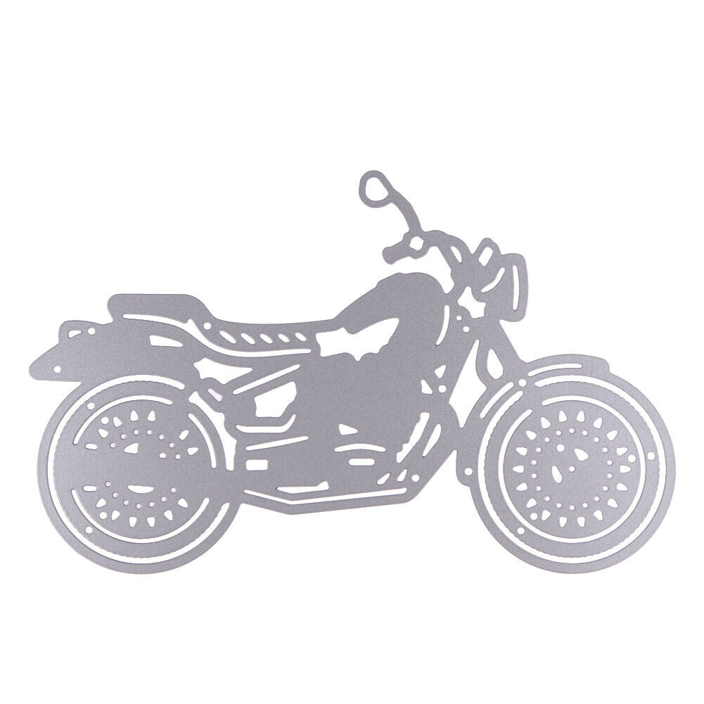 Motorcycle Metal Cutting Dies Stencils DIY Scrapbooking Album Decorative