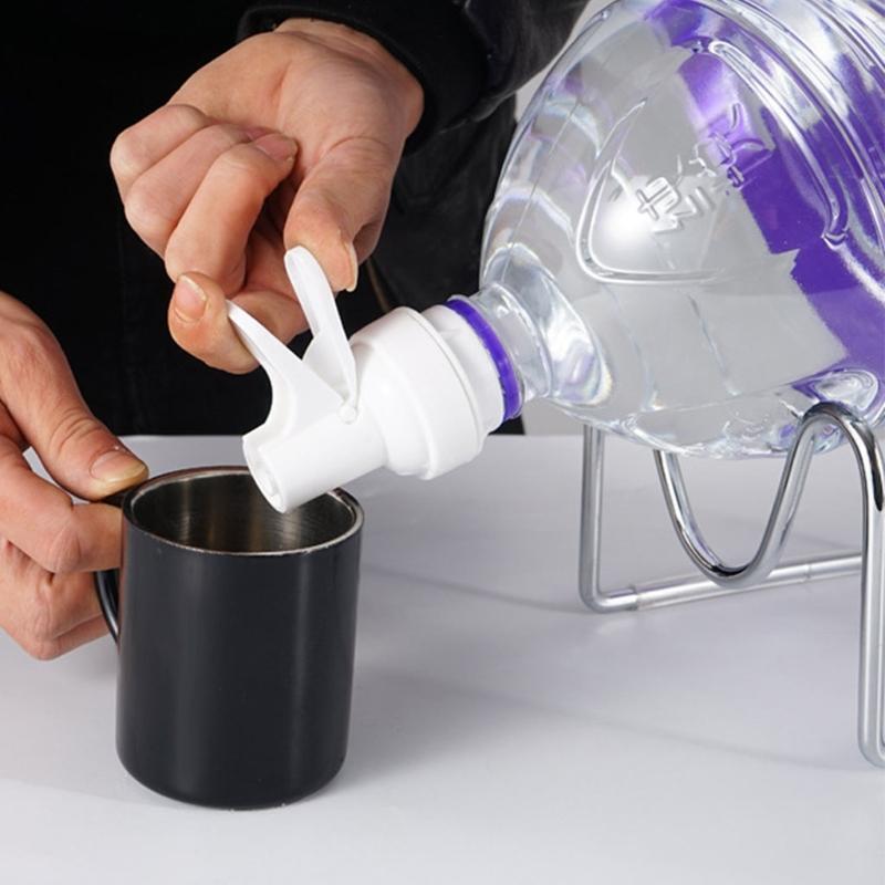 Outdoor Camping 5L Bucket Bracket Bottled Water Inverted Drinking Shelf Portable