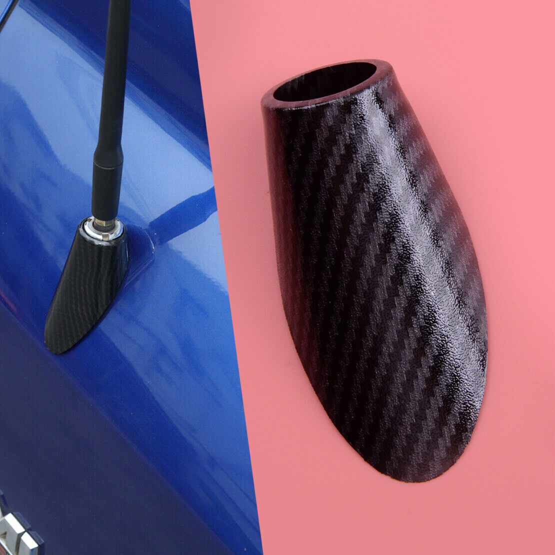 Car Exterior Antenna Base Moulding Cover Trim Fit For Dodge RAM 1500 2010-2017