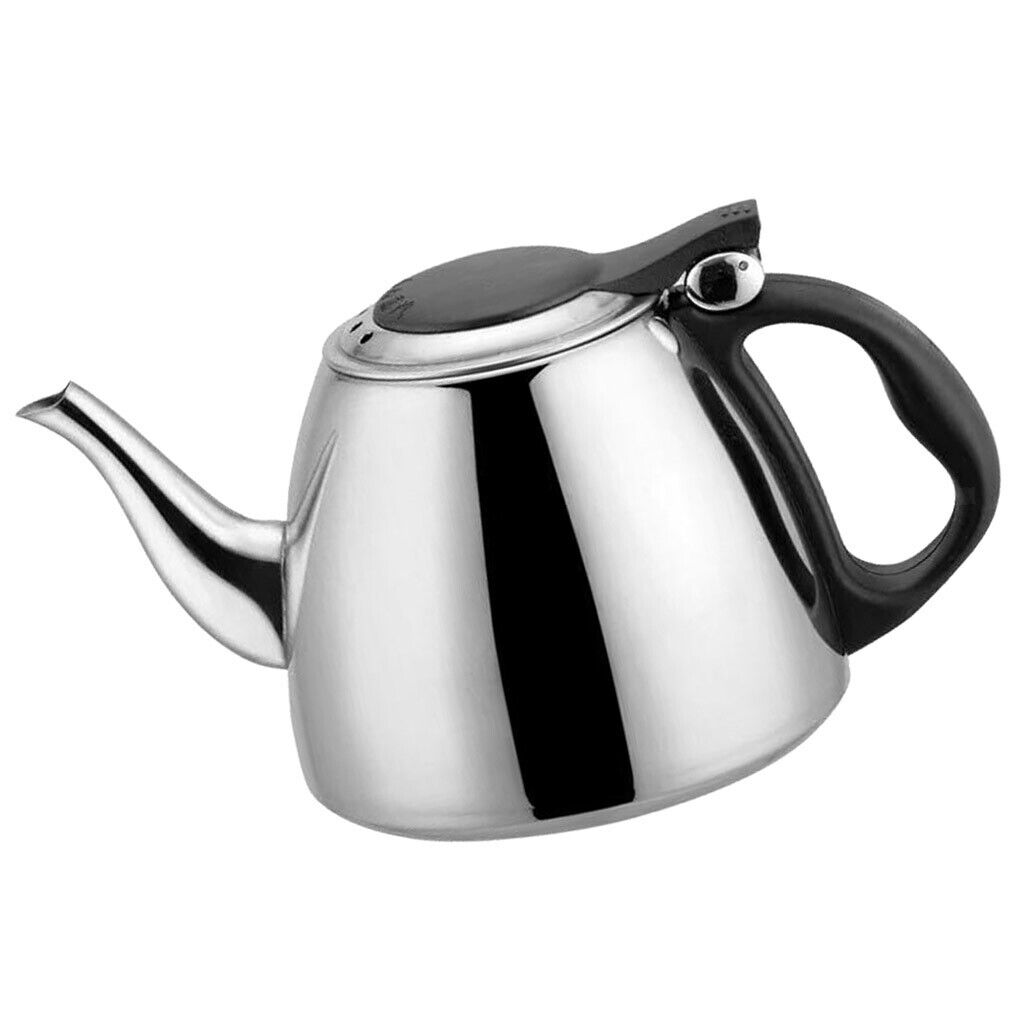 Teakettle Stainless Steel Teapot for Induction Cooker Camping Fishing 1.2L