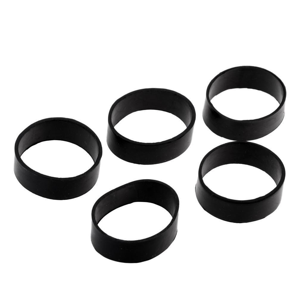 Pack of 5 Rubber Fixed Holding Rings Bundle Fixing Sleeve for 5cm/2inch Width