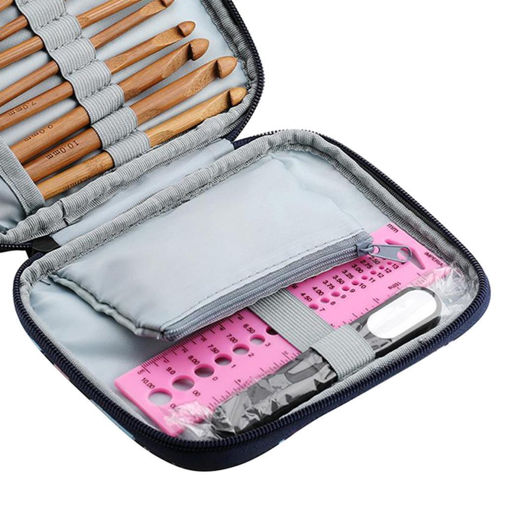 Aluminum Crochet Hooks, Knitting Needles, 110 Pieces, Knitting Handmade Thread