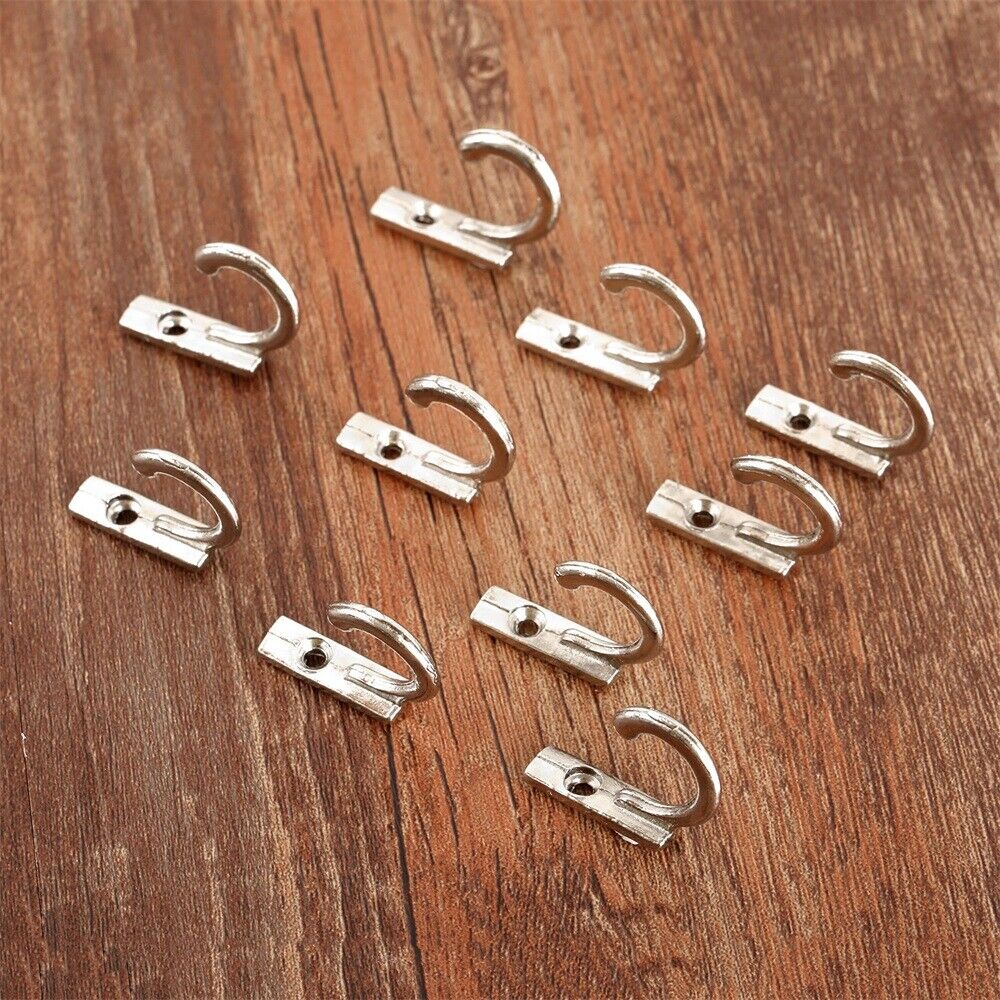 Cloth Hat Coat Key Towel Hangers Single Hooks Holder Home Cleaning Organization