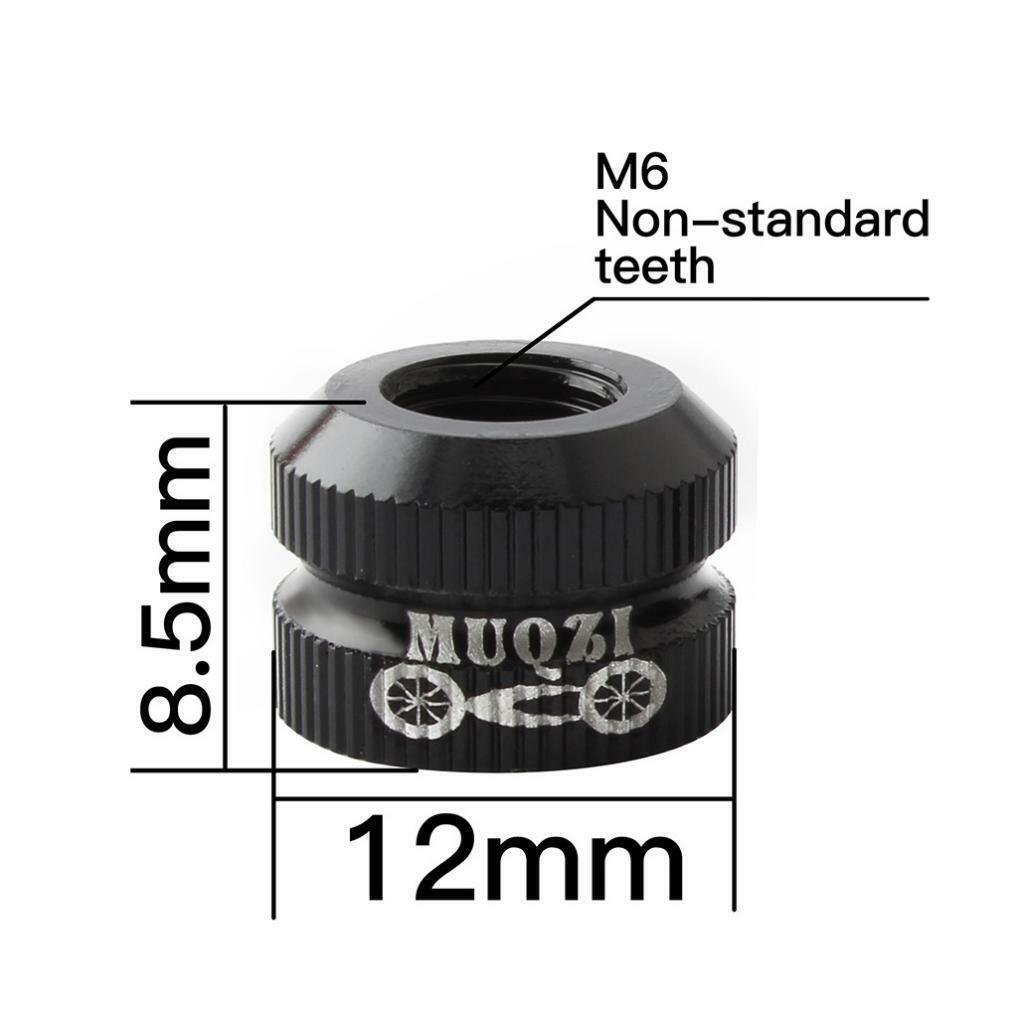 8×   Law Mouth Nut  Inner Tube Valve Lock Nut Replacement