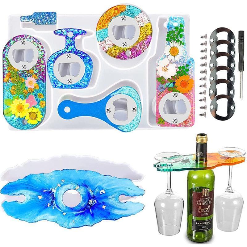 DIY Beer Wrench Epoxy Silicone Mold Creative Bottle Opener Homemade Supplies