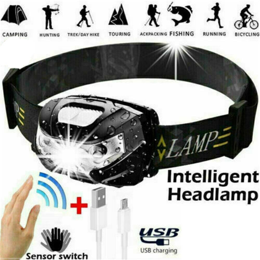 Flashlight Super Bright Fishing Fishing Light LED Headlamp Head Torch Headlight