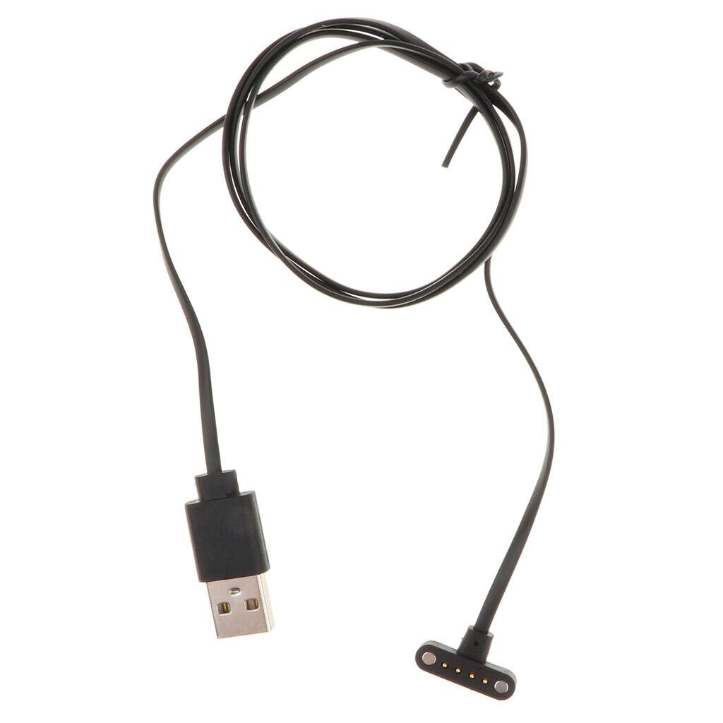 2 Pieces  four pin USB Watch Charging Cable Magnetic Charging