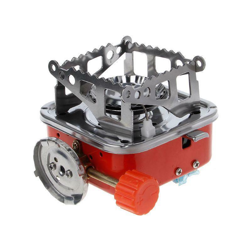Mini Camping Stove Folding Outdoor Gas Stove Portable Picnic Split Cooker Burner