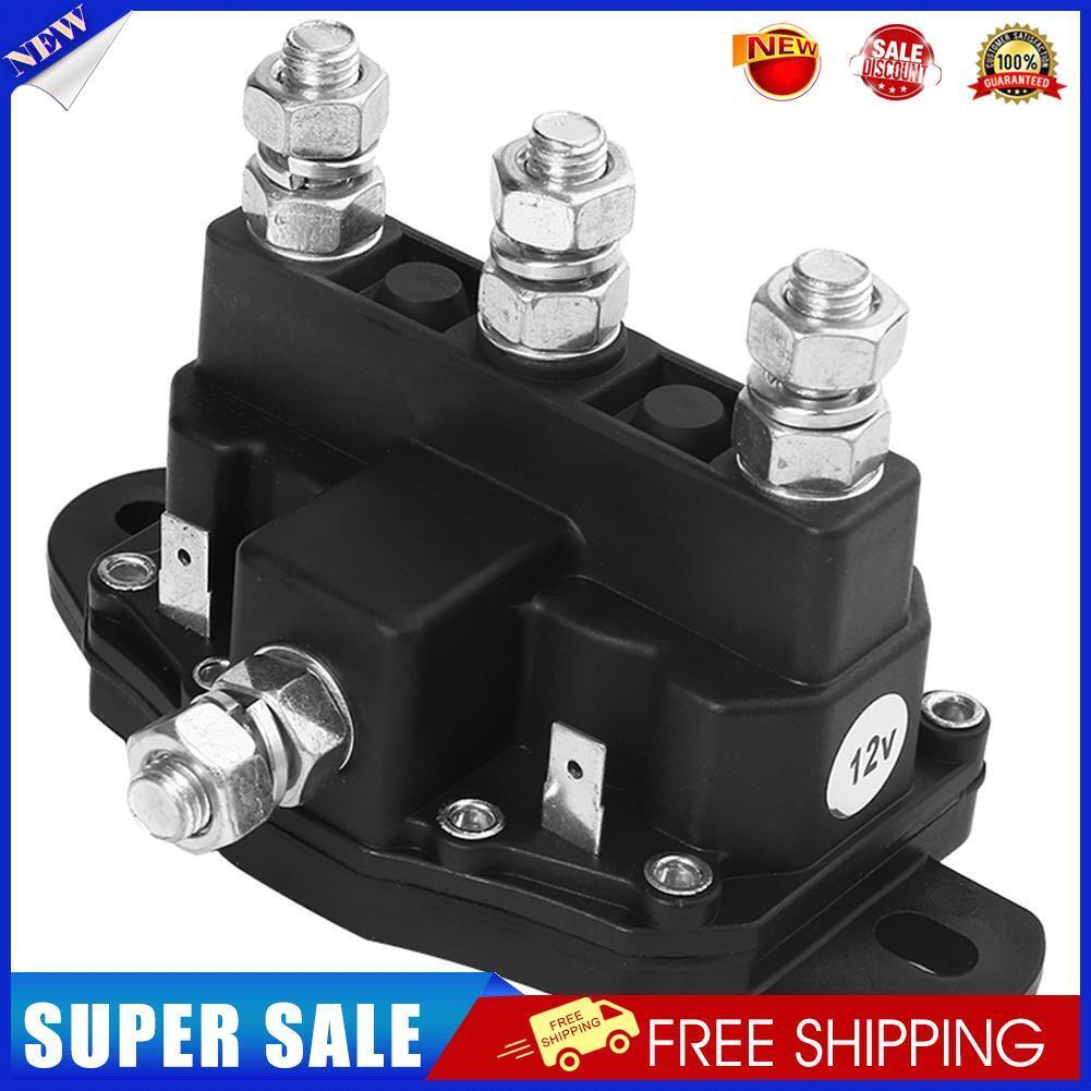 6 Post Relay Winch Motor Reversing Solenoid Switch for Construction Truck