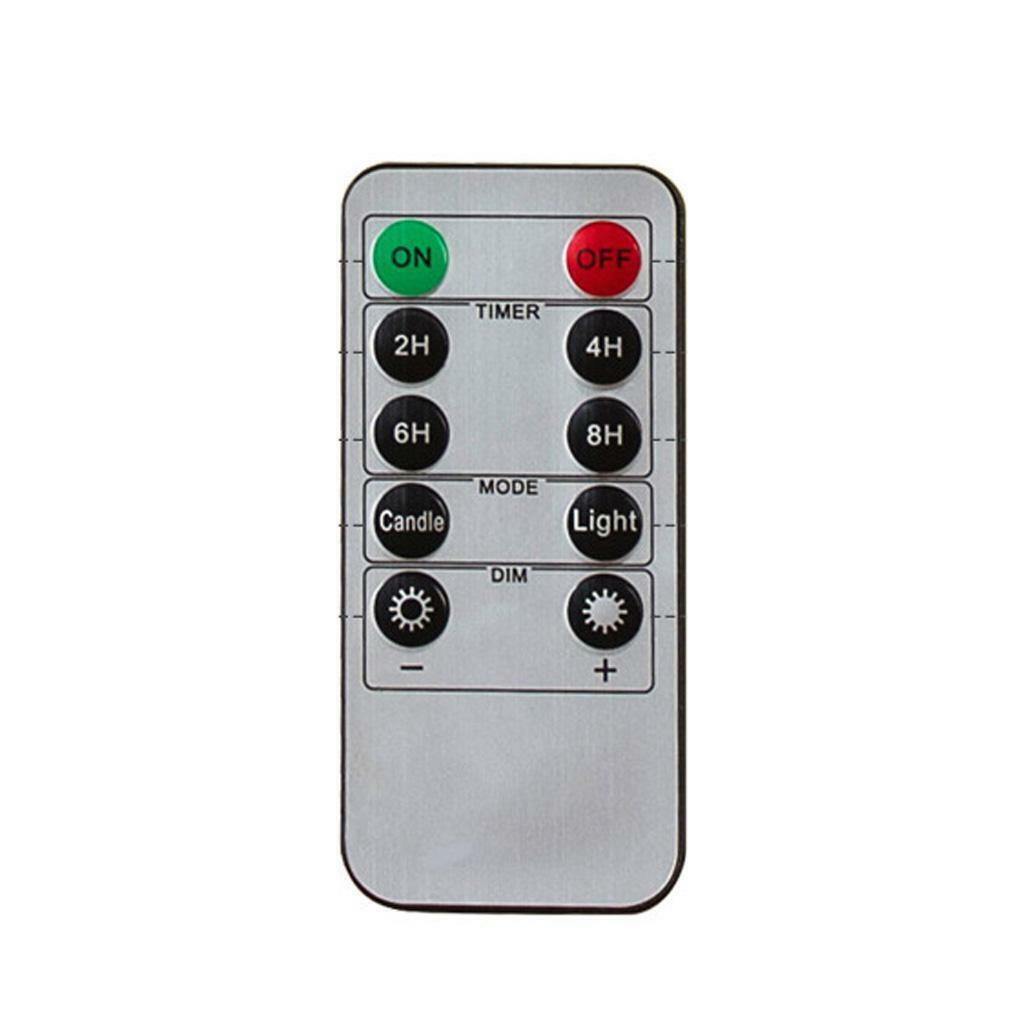 Remote Control With  Function For Romantic Flameless LED Candles