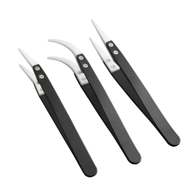 3PCS Non Conductive Heat Resistant 1300? DIY Hand Tools Kit Ceramic Reverse Tips