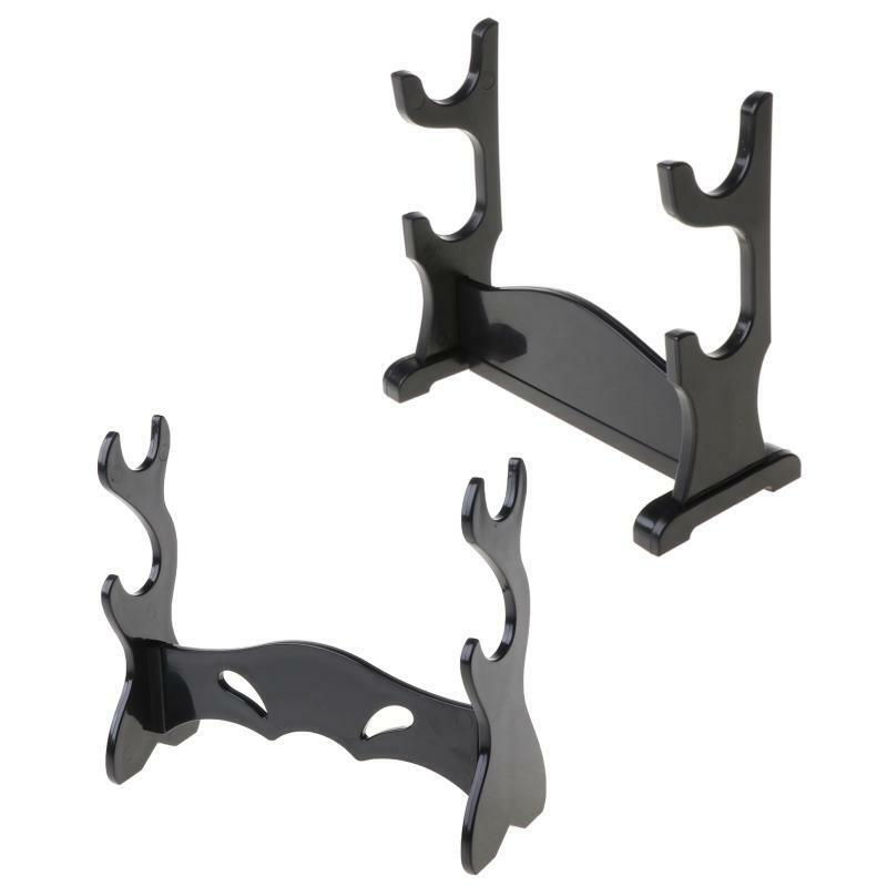 Double Layers Display Stand Plastic Bracket Rack Detachable Display Holder Wand