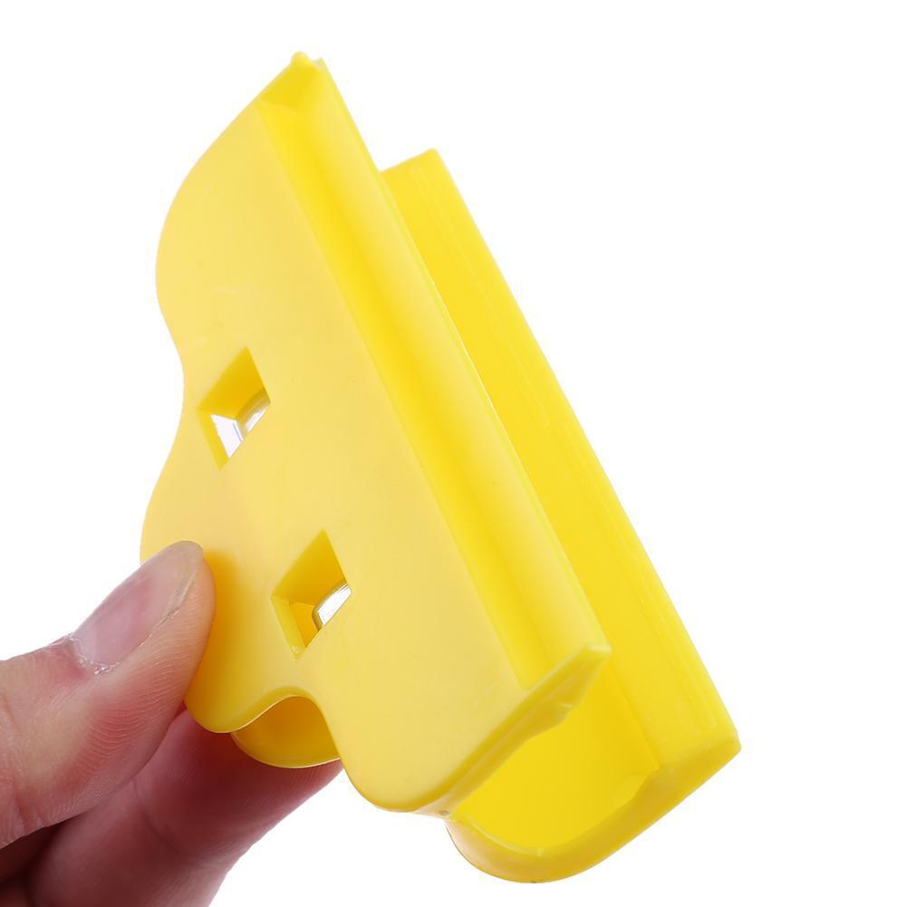 4pcs Plastic Clip Fastening Clamp Tools for Tablet Phone LCD Screen(Yellow)