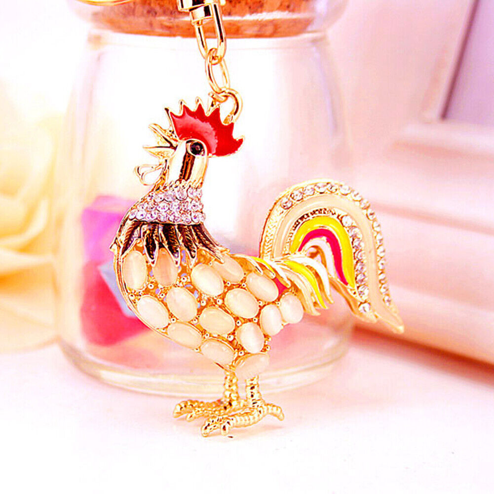 Rhinestone Crystal Keychain Gift Keyring Charm Pendant Purse Bag Key118332