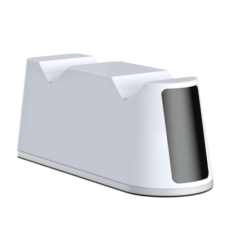 Game Handle Wireless Charging Stand 2 Slot Power Adapter Dock Charger for Ps5