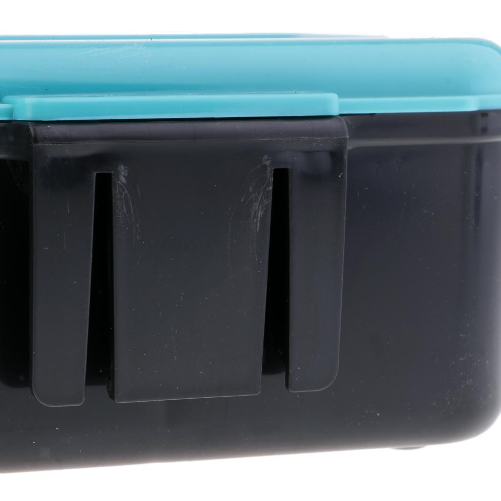 Small Fishing Bait Fishing Box  Red Worm Lure Bait Box Saltwater