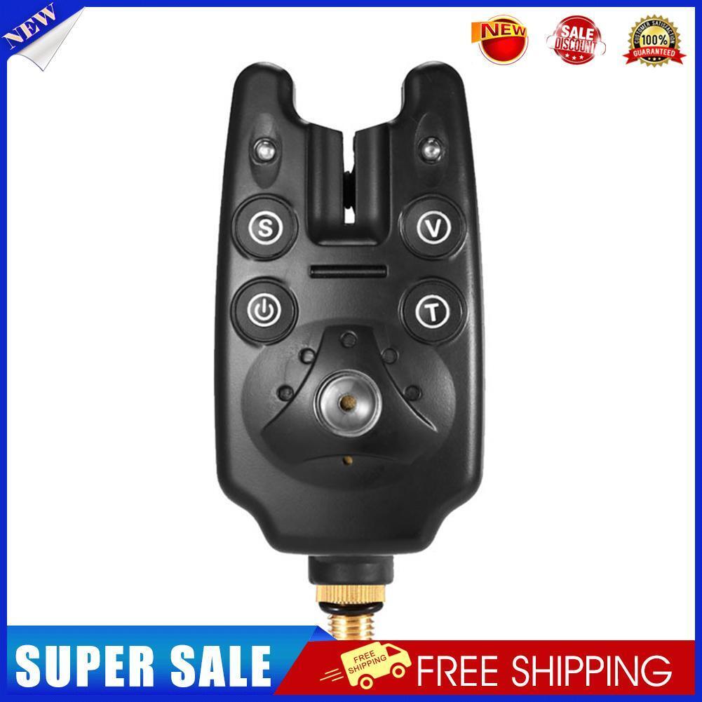 Electronic Fishing Bite Alarm LED Light Indicator Carp Fishing Warning Tool