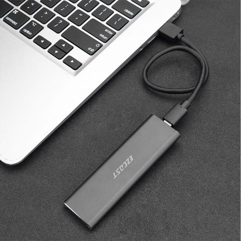 PCIe to USB3.1 M.2 NVME External Mobile Hard Disk Enclosure SSD HDD Case Adapter