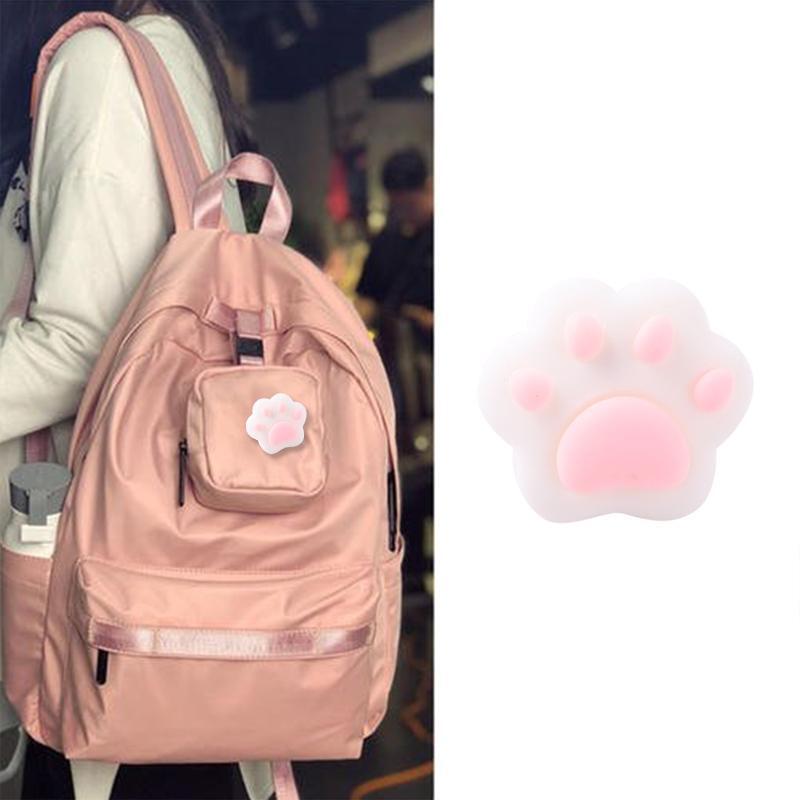 Lovely Cat Paw Lapel Pins Cartoon Pets Brooches Badges Clothes Bag Pins Jewelry