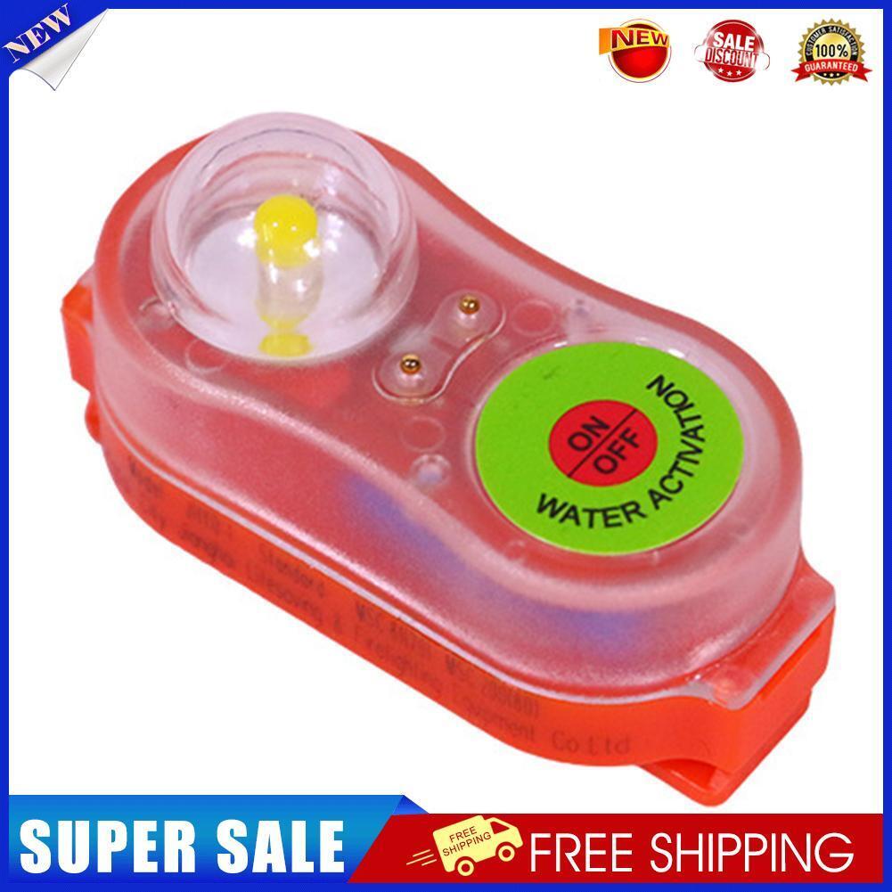 Life Jacket Light LED Self-Lighting Life Saving Conspicuous Lamp (Red)