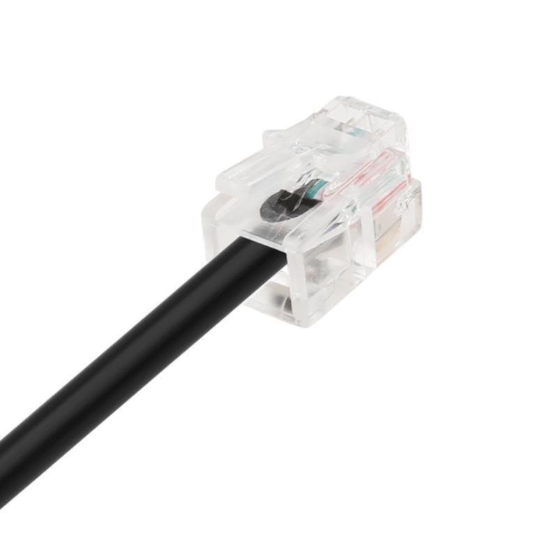 4P4C RJ9 Cable 3.5mm Smartphone Headset to RJ9 Adapter Cable Wire forCisco