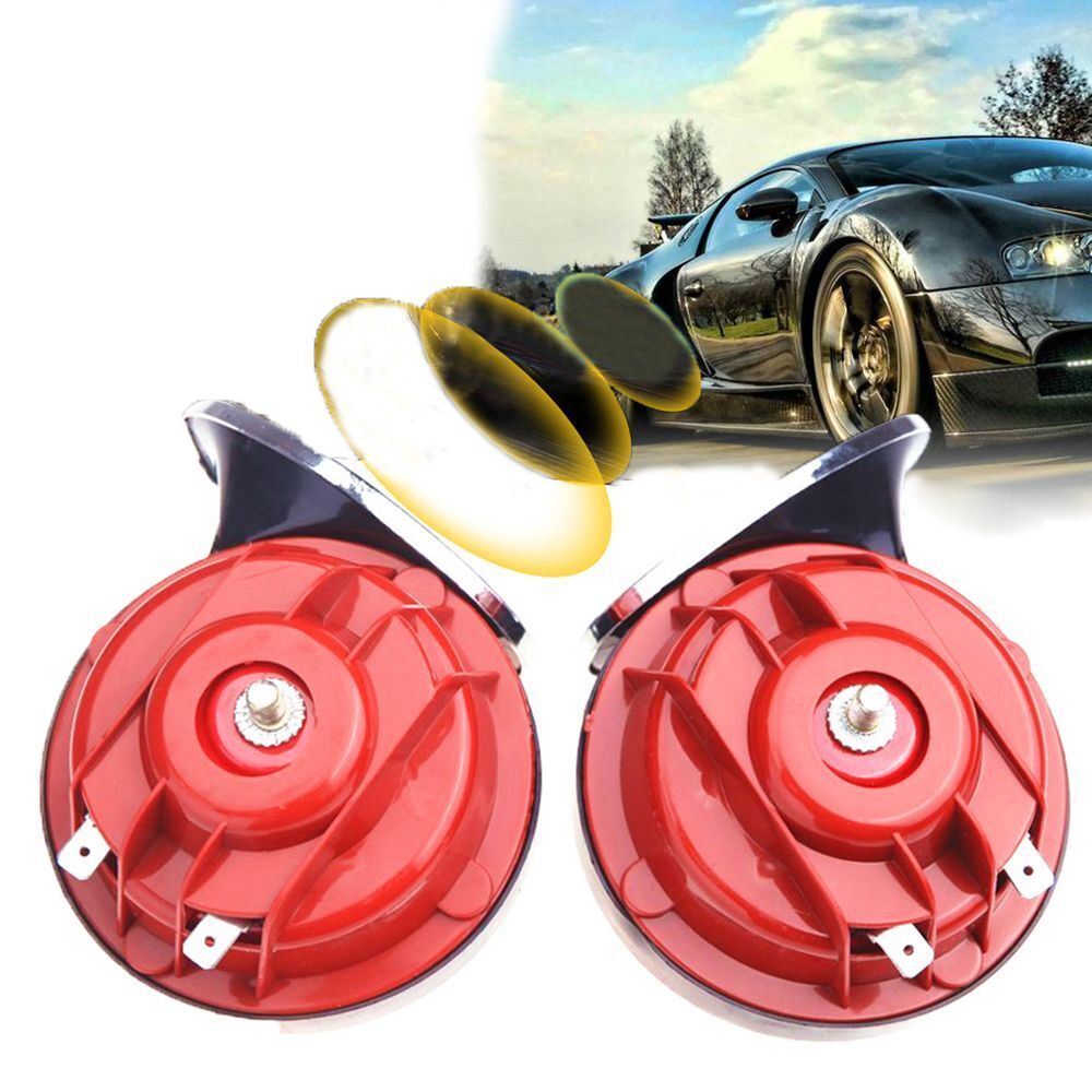 Sound Amplifier Car Horns Big Snail Dual Tone Horns Whistle Cart Truck Horn