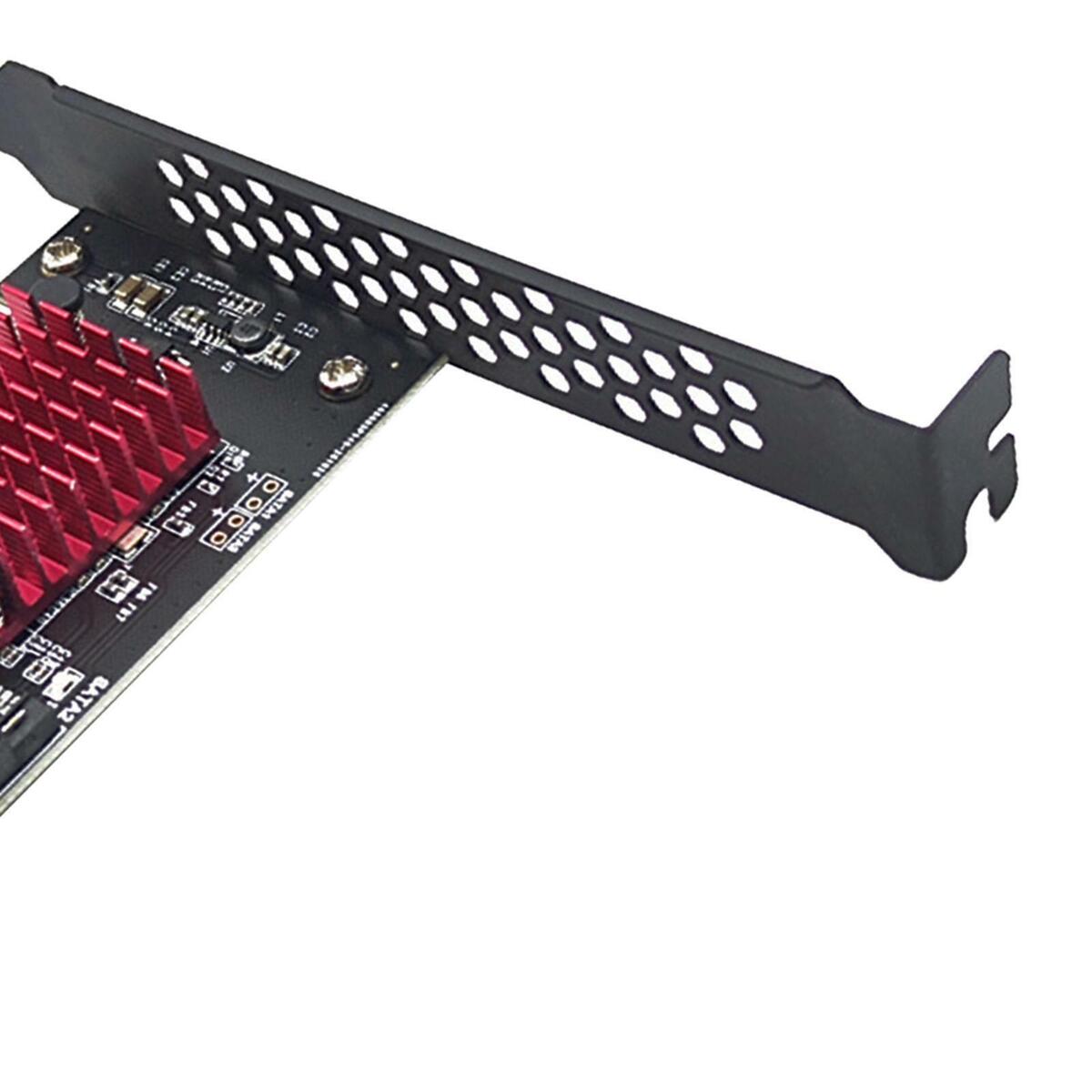 xpress 2 Ports Card  1x  to SATA3.0 Black Jmb582 for HDD SSD