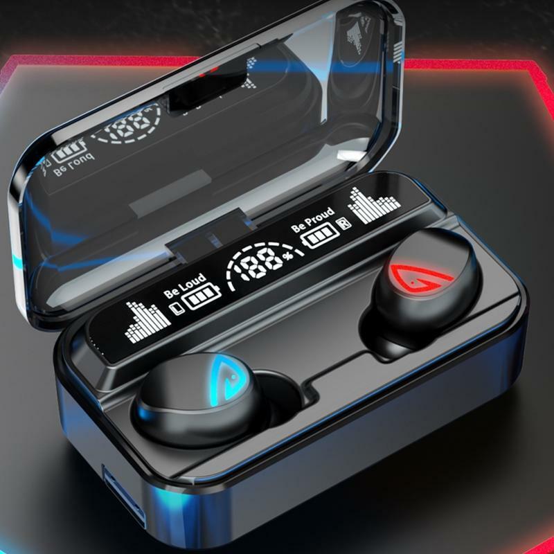 LED Screen Earphone Stereo Earphones Bass Sound Headphone Hi-Fi Sound Quality