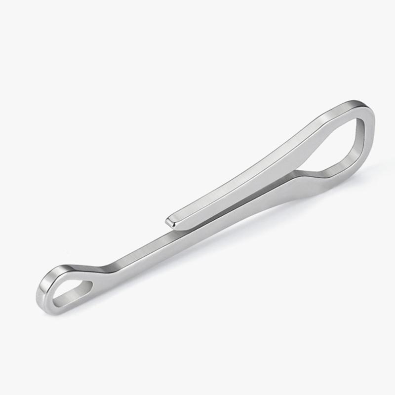 Practical Keycahine Clips Stainless Steel Keys Organzier Hook forClothing Pocket