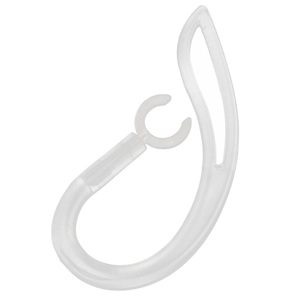 3 X Replacement Spare Ear Hook Earloop For Headset 5.0mm 6.0mm 7.0 mm Clear