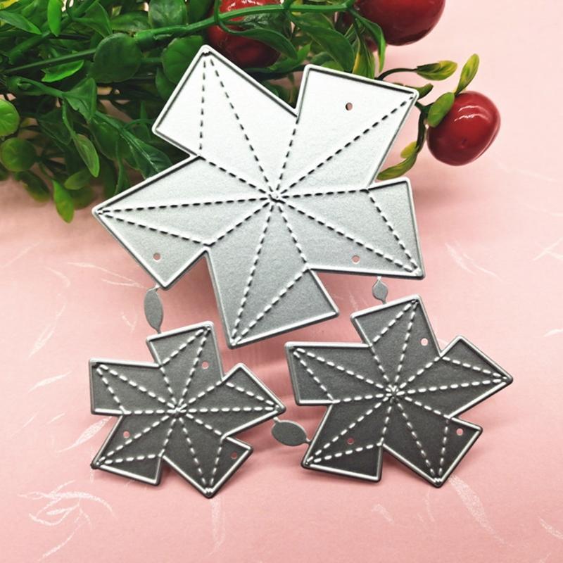 Windmill Metal Cutting Dies Stencil Scrapbooking DIY Album Stamp Paper Card