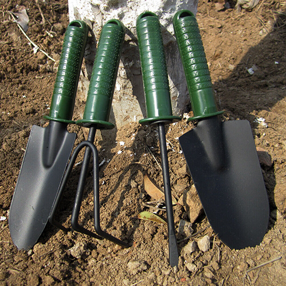 4pcs/set Mini Shovel Rake Spade Set Garden Bonsai Tool for Women Men Gift