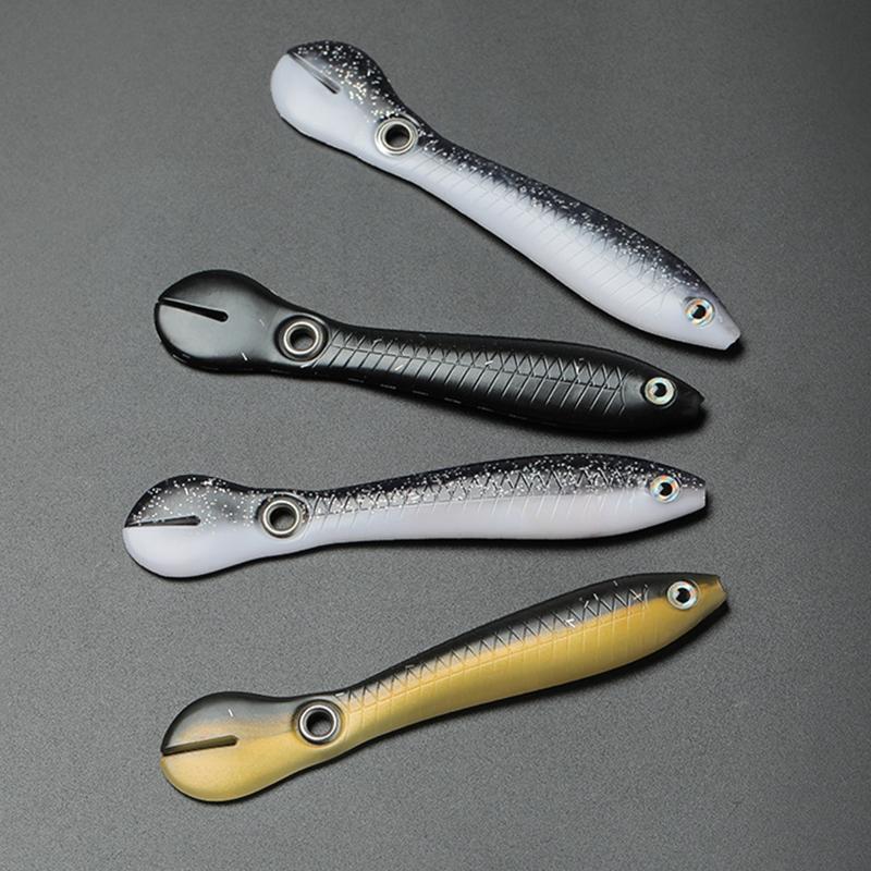 Fishing Lures, Fin Guarded Swimbait, Enticing Soft Plastic Swimbaits Soft Tail