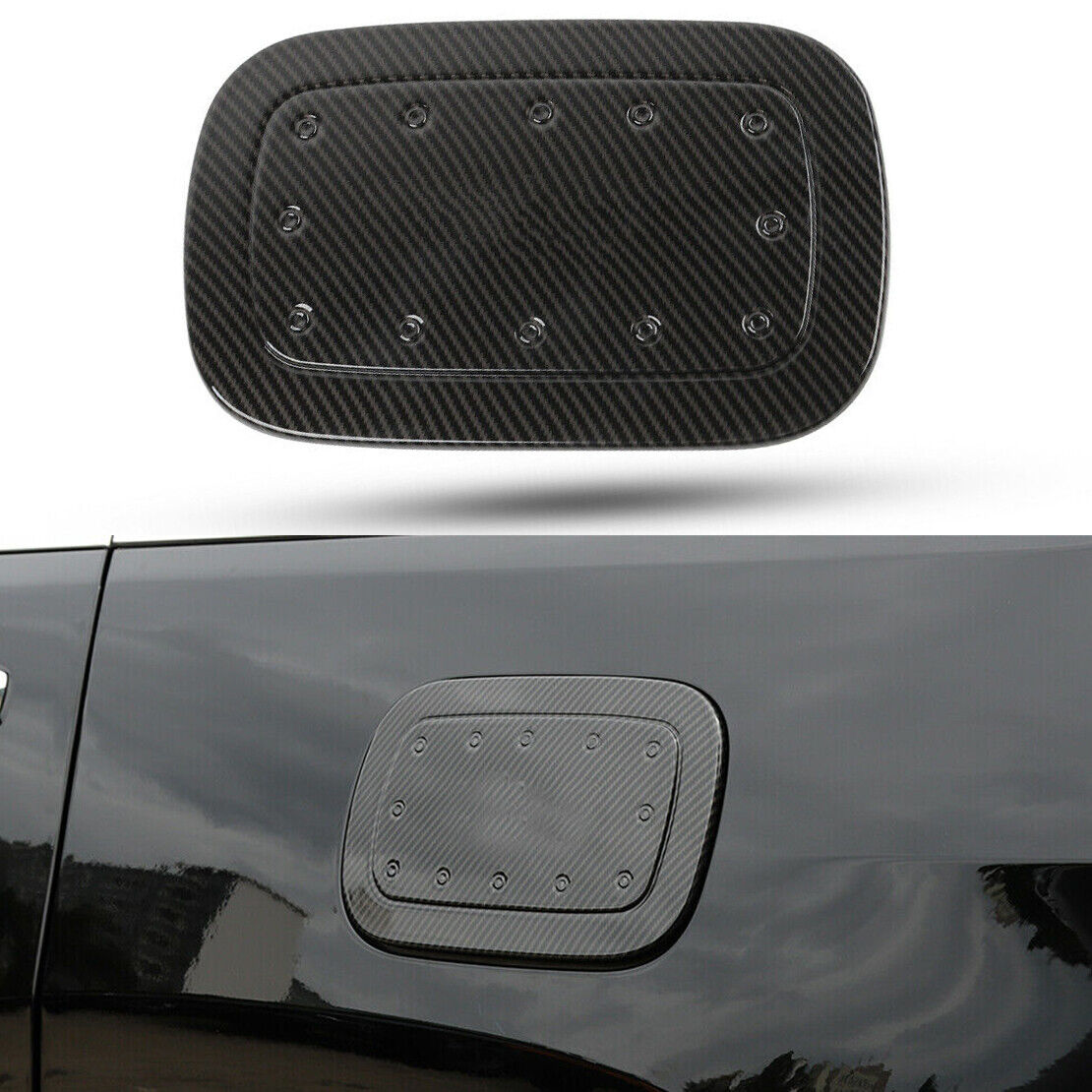 1pcs Filler Fuel Door Tank Gas Cap Cover Trim Fit for Jeep Grand Cherokee 11-20