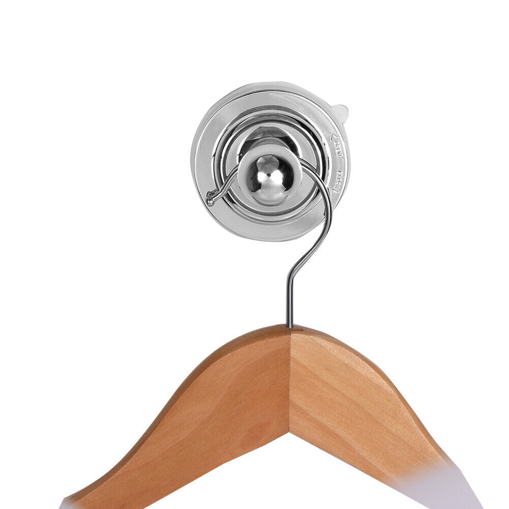 Multipurpose Vacuum Towel Coat Cloth Hat Bag Hanger Hook w/ Suction Cup