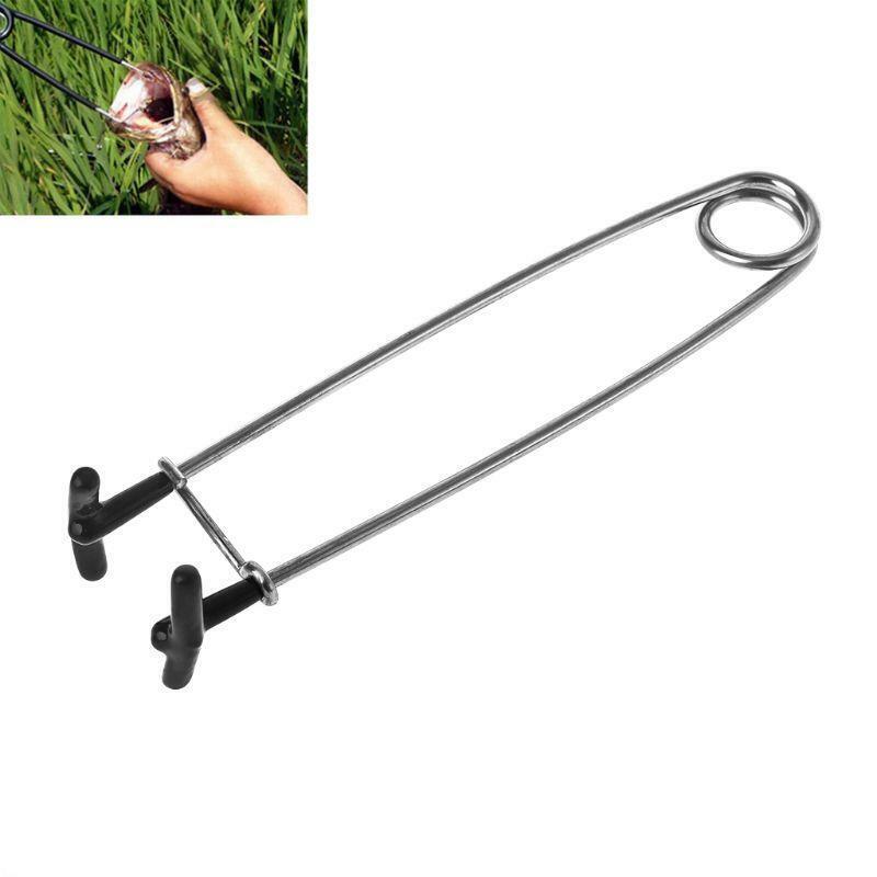 17cm Stainless Steel Fish Mouth Spreader Piler Opener Lip Gripper Tackle Tools