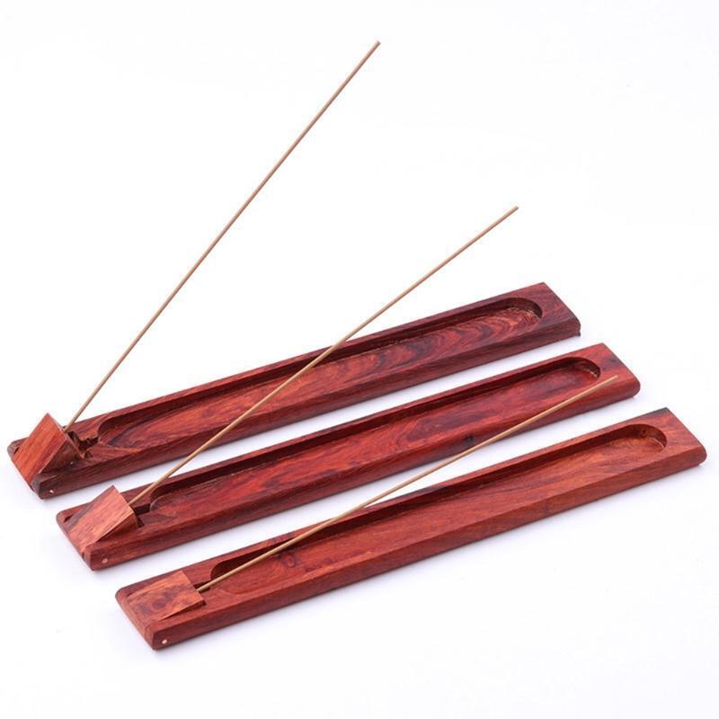 Wooden Incense Stick for Home Living Room Yoga Room Decorative Censer Holder