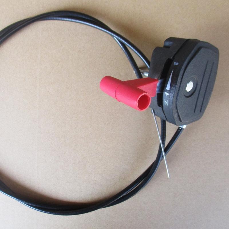 Universal Throttle Cable & Choke Lever for Mower Maintenance Garden Tools