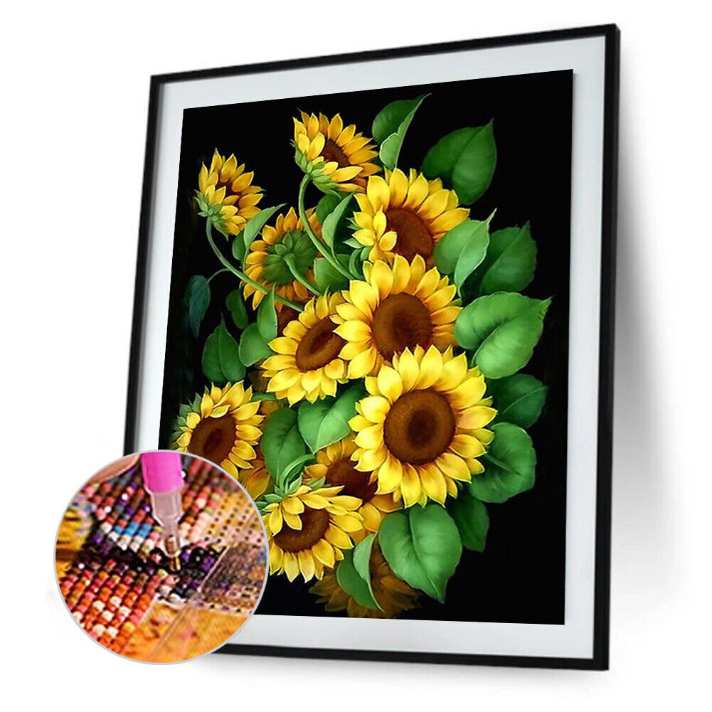 Diamond Painting 5D DIY sunflower Full Square Diamond Mosaic Art(ZQF8063)