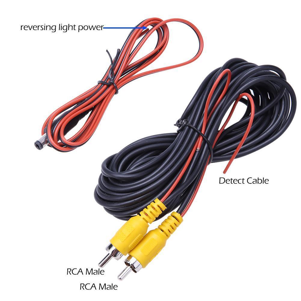 6m RCA Video Cable for Car Rear View Camera Parking Reverse Backup Camera