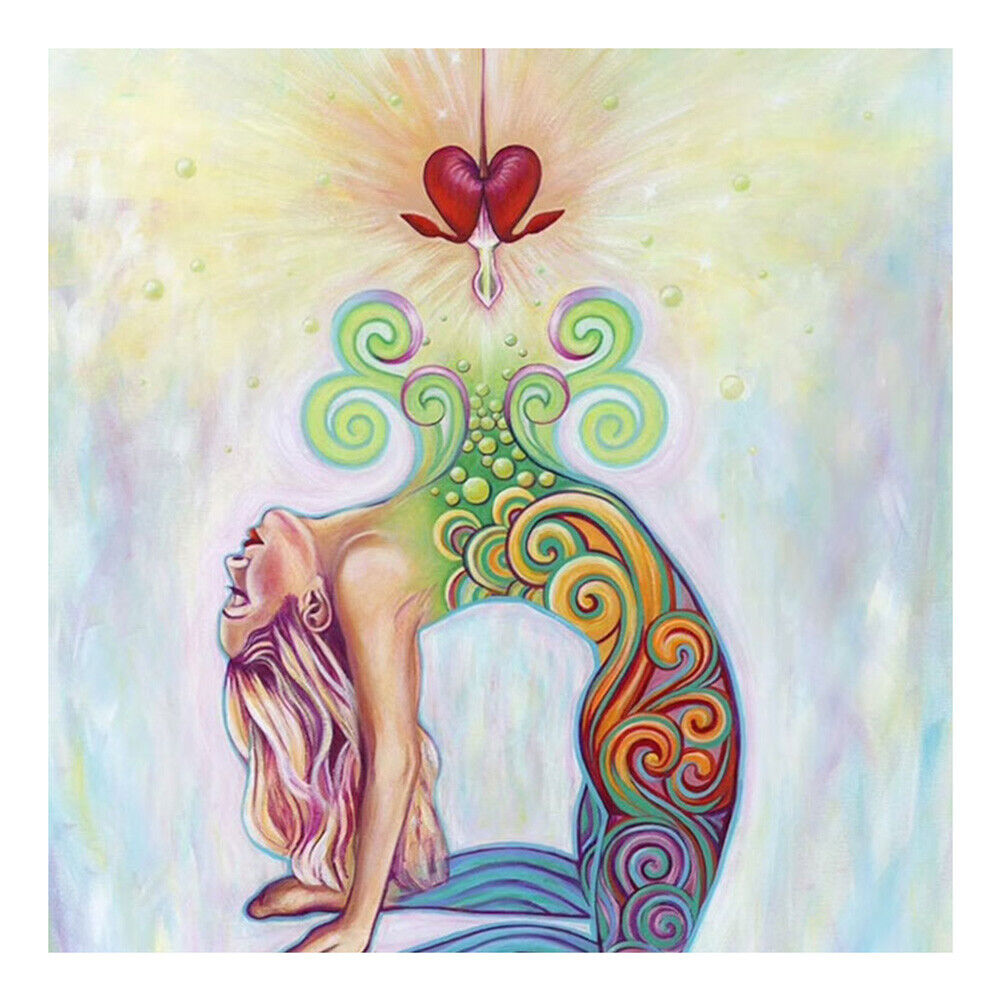 Women Yoga Photo Poster Spiritual Energy Art Painting Wall Pictures Decor