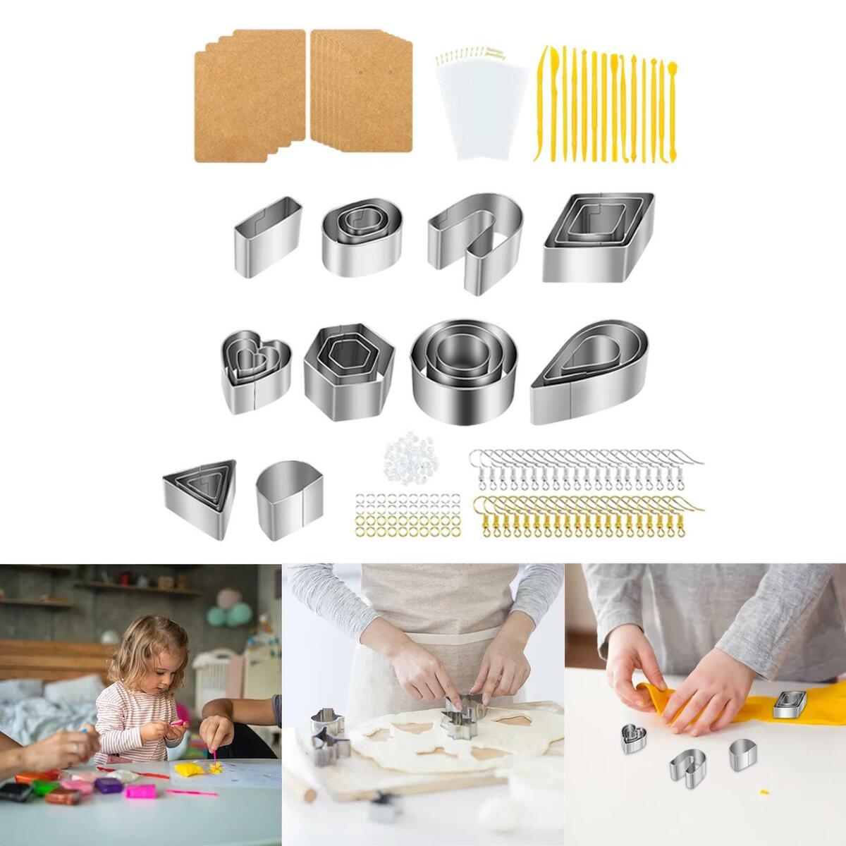 Stainless Steel Polymer Clay  Handmade  DIY for Designer