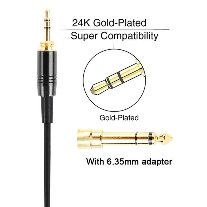 Replaced Headphone Cables for AKG K240 K240S K240MK II Q701 K702 Q701 Wires