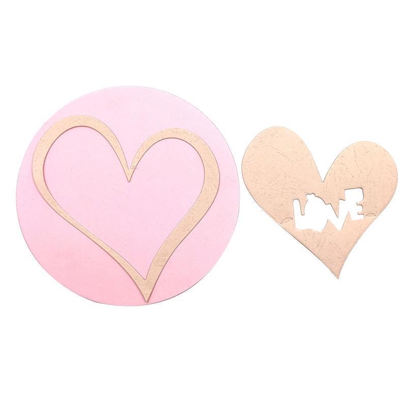 Exquisite Love Heart Cutting Die Stencil Great Gifts for Kid Teens Boys Girls