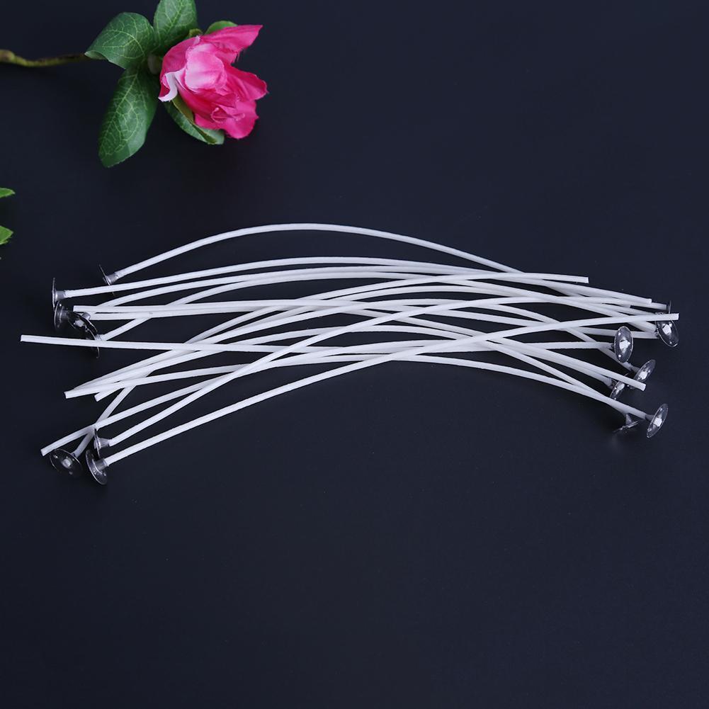100pcs Candle Wicks Waxed Cotton DIY Making Candles Party Supplies(20cm)