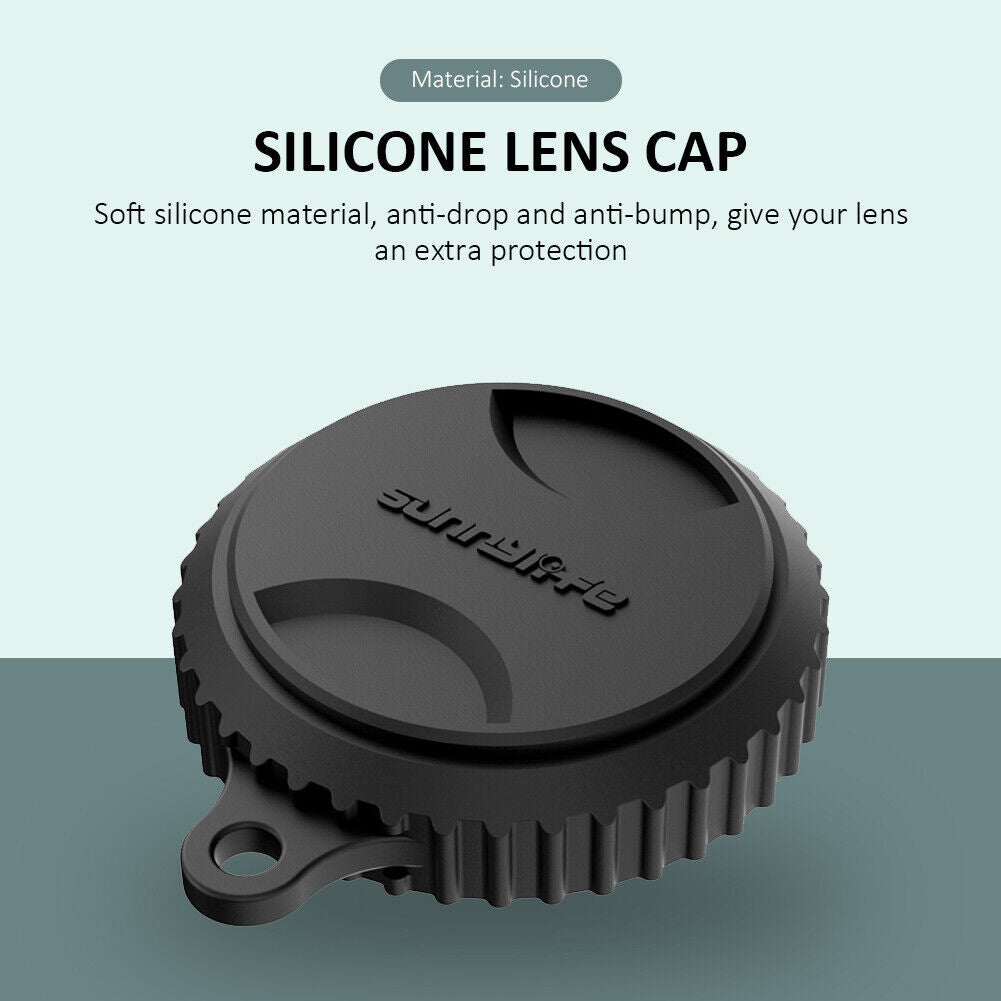 1 inch Wide Angle Lens Cover Silicone Lens Protector Cap for Insta360 One R